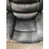 Image 4 : Reclining Leather Chair w/ Padded Armrests 36 W, 32 D, 39 T 