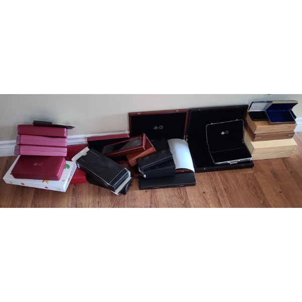 Royal Canadian Mint Empty Coin Set Boxes, NO Coins Included/ Boxes Only