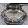 Image 9 : Silver Plated Serving Ware Collection Includes Birks E.P. Zinc Swan