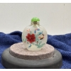 Image 1 : Hand Painted Glass Snuff Bottle 3H