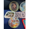 Image 2 : 7 Vintage Metal Trays 