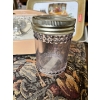 Image 4 : vintage 1950s boudoir lamp, vintage-style glass hobnail jar, vintage ivory GTE Automatic Electric ro