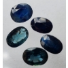 Image 1 :  Sapphire Set (3.3 ct total, 6×4 mm)