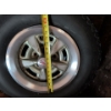 Image 9 : 4 24' Tires - 2 Have Pontiac Center Caps 2 Do Not P205/75R14