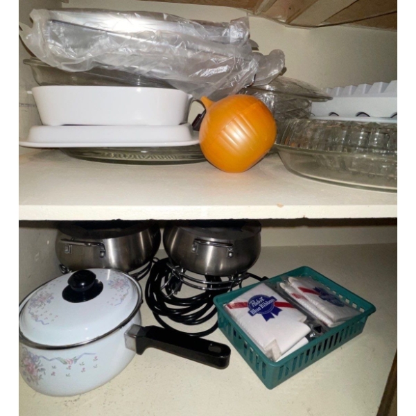 Cooking Collection Casserole Dishes Pies Rounds & More