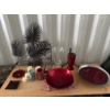 Image 1 : Candles, Red Plates, and more Decor Pieces