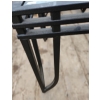 Image 2 : Two Metal and Glass End Tables 24 W. 24 D, 22 T, Ikea Shelving 36 W, 15 D, 28 T