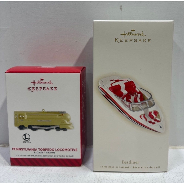 Vehicles-Pennsylvania Torpedo Locomotive, Bestliner Hallmark Ornaments