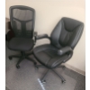 Image 2 : Adjustable Office Chair w/ Mesh Back: 24 W, 26 D, 44 T and Executive Chair 25 W, 23 D, 42 T