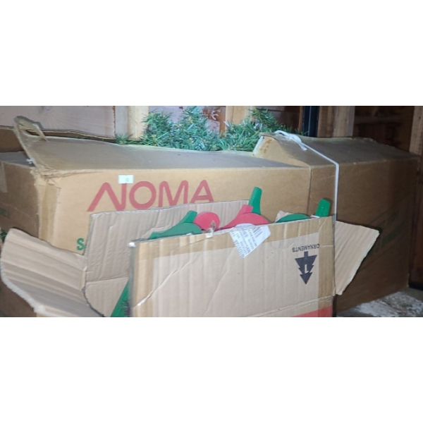 Holiday Decor Including: Outdoor Lights, Tree, and More!