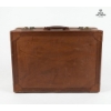 Image 2 : Collection Of vintage Items Including A Brown Leather Suitcase , PRINT , Weighing Scale , AND MORE!
