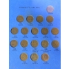 Image 3 : Canadian Small Cent Collection Album, 1920 to 1967 with Partial Coin Set