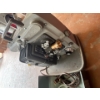 Image 3 :  antique 8mm projector with film and collapsing screen