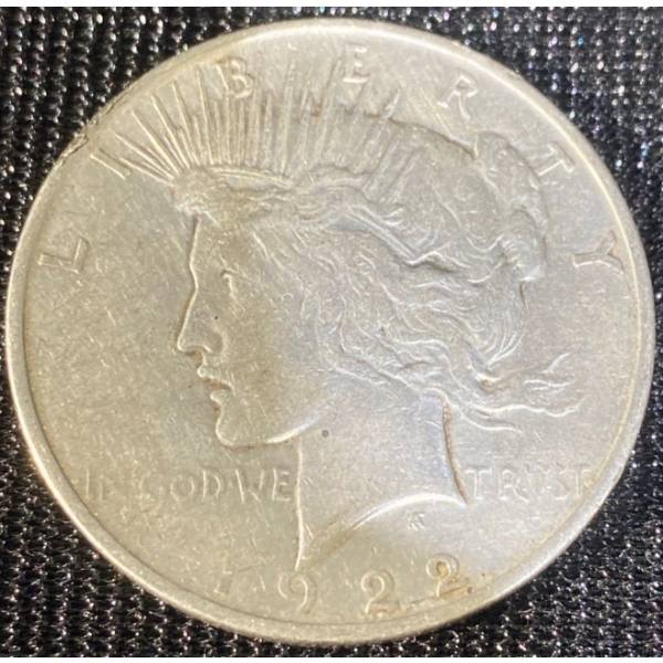 1922 United States Peace Silver Dollar