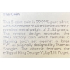 Image 5 : 2015 5-Cent Legacy of the V-Nickel Fine Silver Coin 31.83 Grams