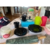 Image 2 : Assorted Kitchen Supplies, Marble Rolling Pin, Marbe Board and more.