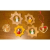 Image 3 : Scandinavian Christmas Decorations - Carousel Candle Holders Angel Chimes & more