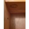 Image 3 : Wooden 4-Drawer Standing Dresser by Hilworth Furniture with Decorative Table Lamp