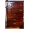 Image 1 : Lovely Cherry Wooden Dresser, Contents NOT Included - 30W, 18D, 47T 