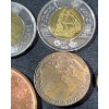 Image 8 : Vintage Canadian Military Brass Buttons with Canadian Coin Collection
