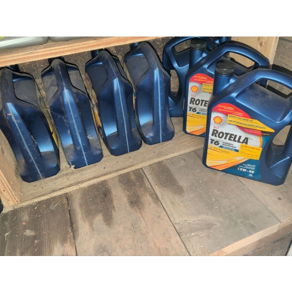 New Shell Rotella T6 Full Synthetic Diesal Engine Oil 