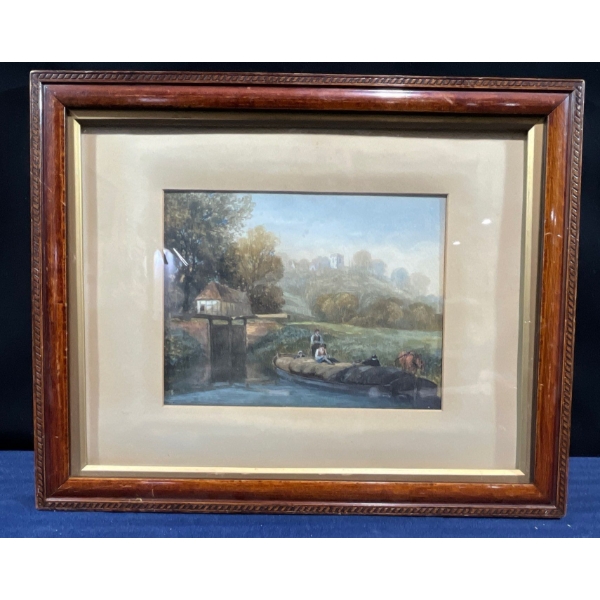 Unsigned Original Watercolor 14Wx11H