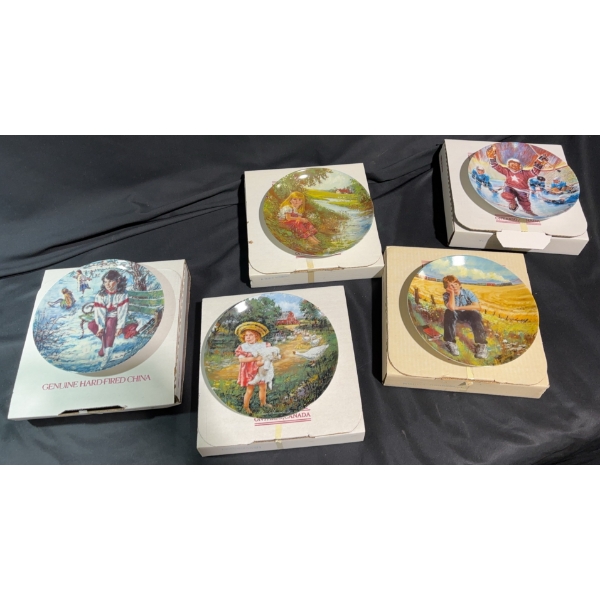 Dominion Canada Decorative Plates Collection