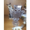 Image 2 : Owl Candleholder  7.5 T, Fountain 8" Diameter, 9 T, Hurricane 5" Base, 10 T, Red Vase 14 T 
