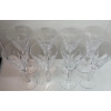 Image 2 : Waterford Lead Crystal In The Sheila Pattern(8)- Vino Glasses 5"tall