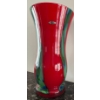 Image 1 : Makora Glass Oversized Poland Art Vase 18"tall -Murano Glass