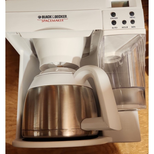 Black & Decker Spacemaker Thermal Carafe Coffee Maker 