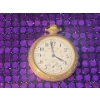Image 1 : Telix 17 Jewels Antique Gold Filled Pocket Watch - No Glass 