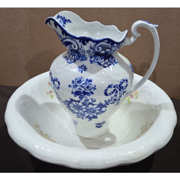 Huron Ceramic Jug + Handmade Wash Basin