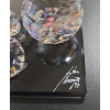 Image 3 : Swarovski Crystal 1987-1997 SCS Plaque + 3 Swarovski SCS Crystals