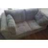Image 2 : Grey 2 Seater Sofa 65 W, 35 D, 30 T