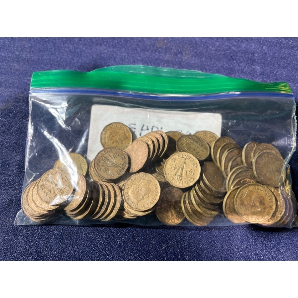 Collection of 1943 Canadian Nickles