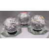 Image 2 : Swarovski Crystal Orbs with Canada, Alberta, British Columbia 