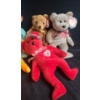 Image 4 : Beanie Babies- Assorted Including: Hero, Mum, Secret, 1999 Signature Bear and More!