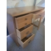Image 2 : Vintage Single Pedestal 4 Drawer Desk 44x15x33
