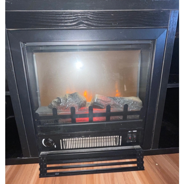 Modern Multi Funtional Electric Fire Place/ Console Table/ Entertainment Stand 48x17x30