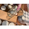 Image 4 : Canning jars cleaned and with New lids. 2 flats of new 1/2cup 12x 1 cup 9x widemouth 1 cup & 12X2cup