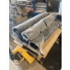 Image 4 : Rolls of Black Plastic Mesh Fencing Material on Pallet