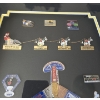 Image 3 : Framed & Mounted Pin Collection