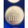 Image 5 : 1976 Canadian Olympic Sterling Silver Coin Set in Original Wooden Case
