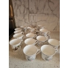 Image 2 : Royal Albert Bone China England Songbird New Romance 8 Teacup And Creamer + 5 Royal Grafton  Teacup 