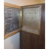 Image 7 : Display Cabinet w/ Storage MDF 72 W, 18 D, 71 T- Has Key Cabinet Attached 9 X 11