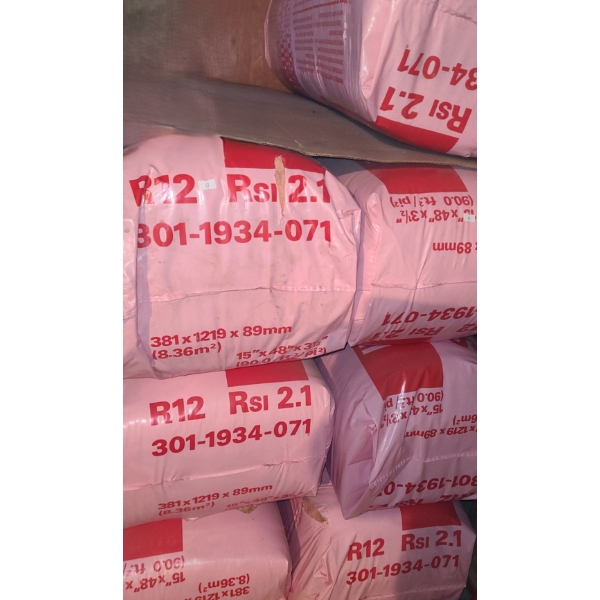 Packages of R-12 Insulation 