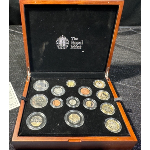 2013 Royal Mint United Kingdom Premium Proof Coin Set