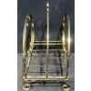 Image 3 : Brass Coloured Newspaper Stand
