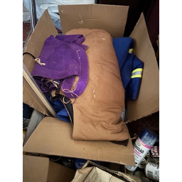 Large Box full of New XL Couveralls 